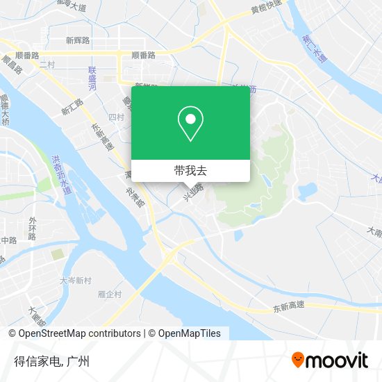 得信家电地图