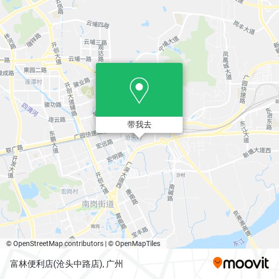 富林便利店(沧头中路店)地图