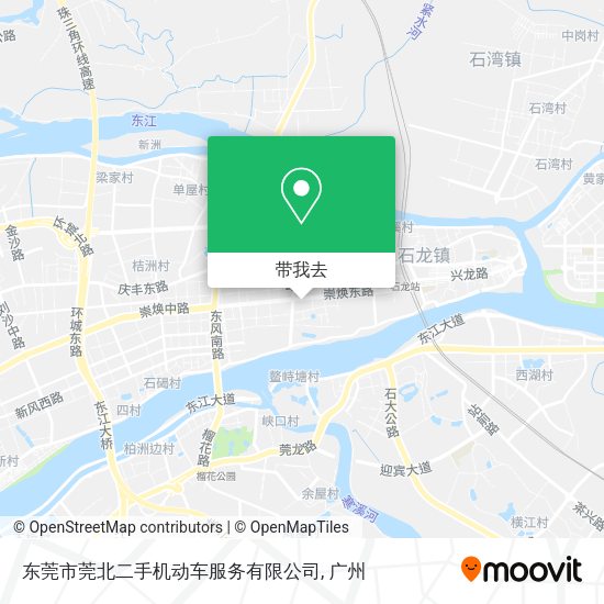 东莞市莞北二手机动车服务有限公司地图