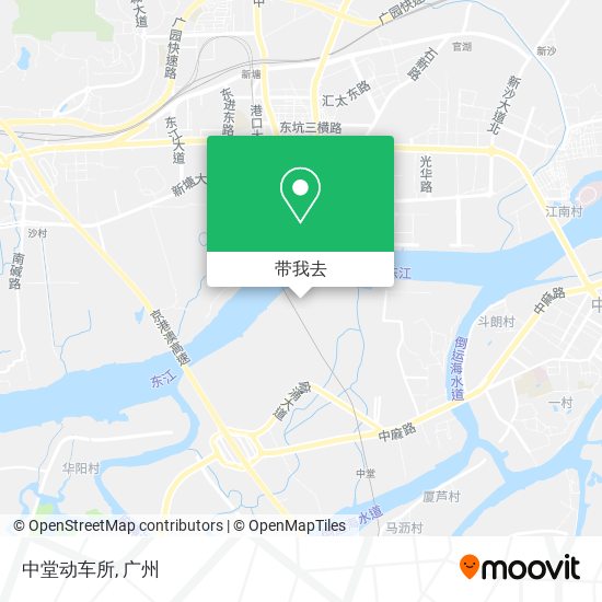 中堂动车所地图