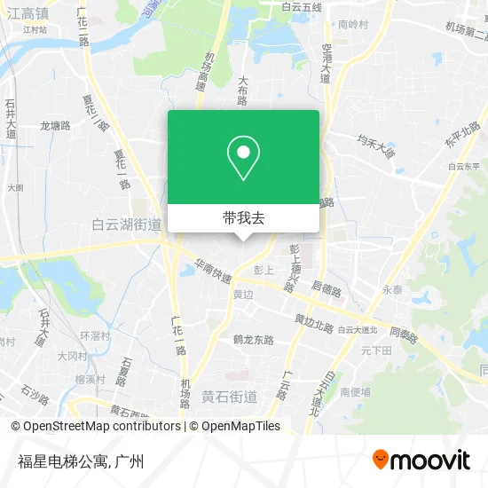 福星电梯公寓地图