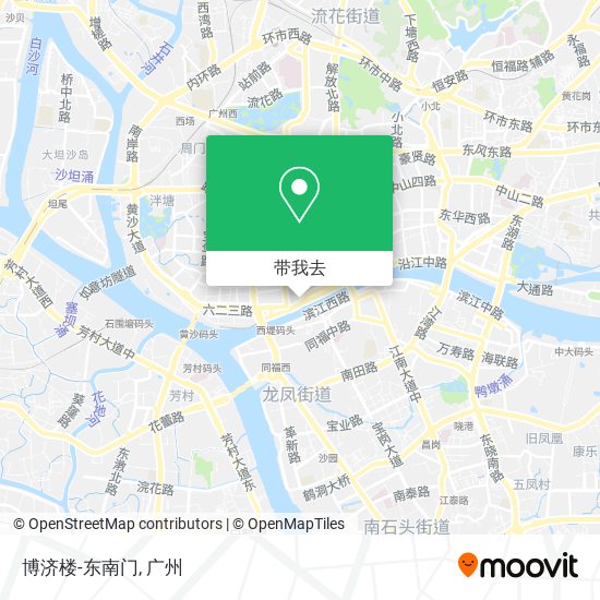 博济楼-东南门地图