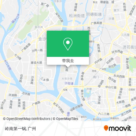 岭南第一锅地图
