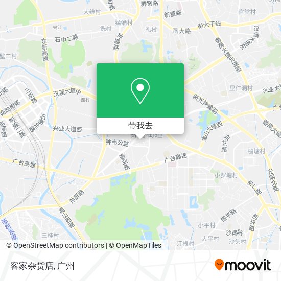 客家杂货店地图