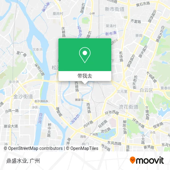 鼎盛水业地图