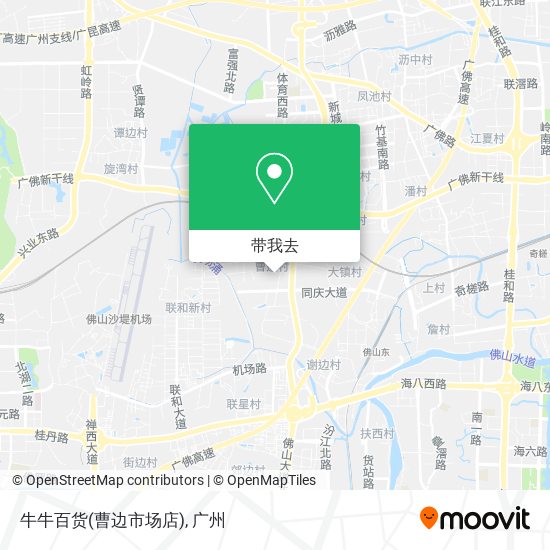 牛牛百货(曹边市场店)地图