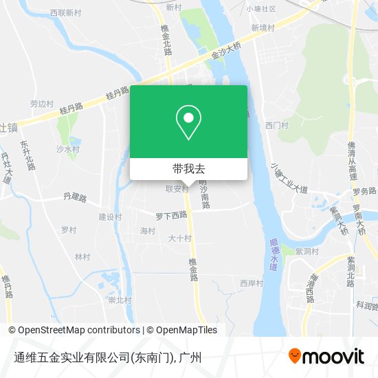 通维五金实业有限公司(东南门)地图