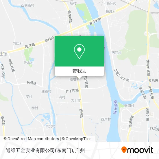 通维五金实业有限公司(东南门)地图