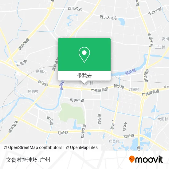 文贵村篮球场地图