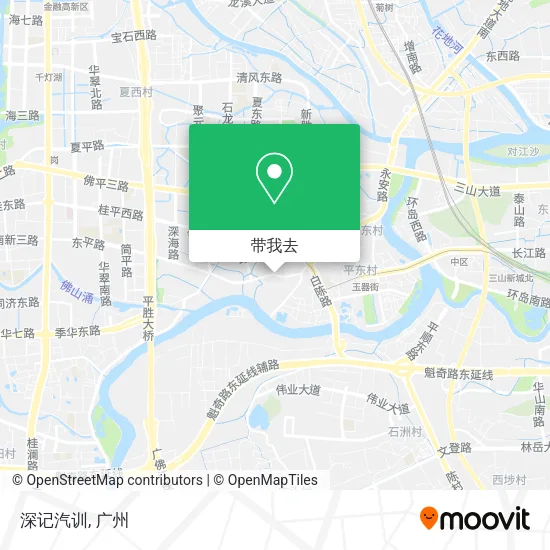深记汽训地图