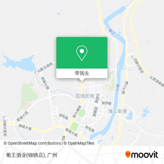 葡王酒业(锦锈店)地图