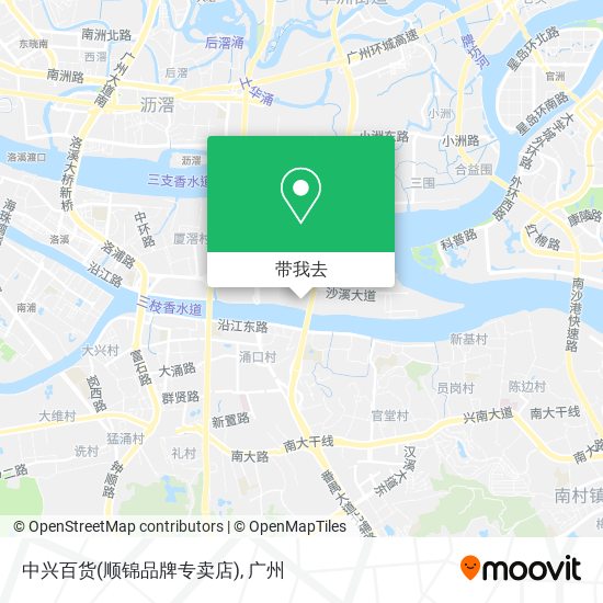 中兴百货(顺锦品牌专卖店)地图