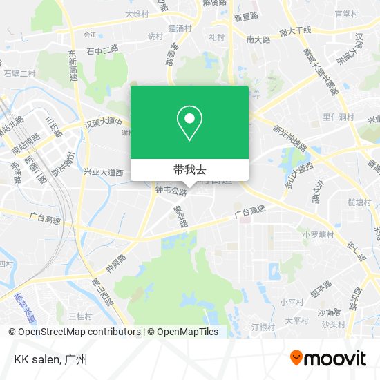 KK salen地图