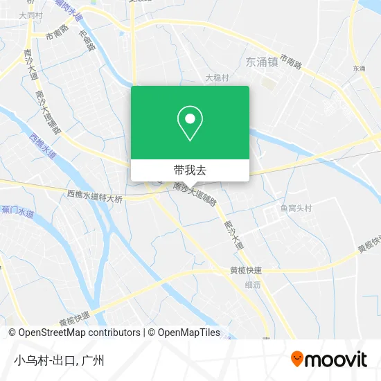 小乌村-出口地图