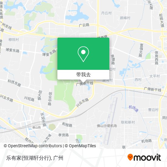 乐有家(恒湖轩分行)地图
