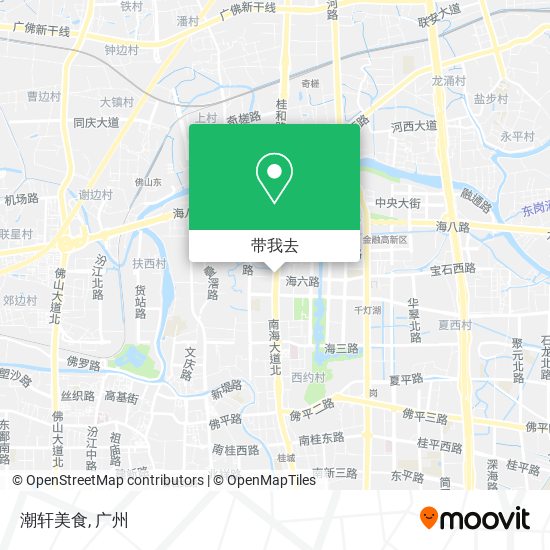 潮轩美食地图