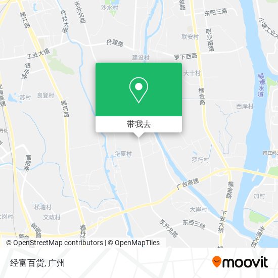 经富百货地图