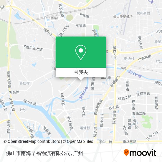 佛山市南海早福物流有限公司地图
