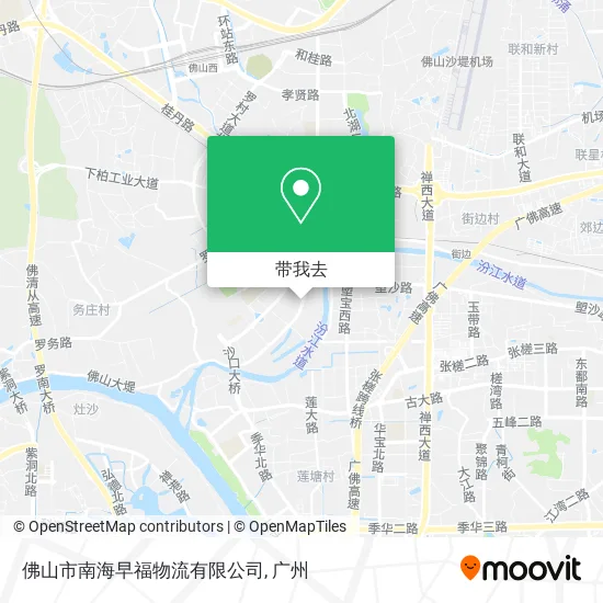 佛山市南海早福物流有限公司地图