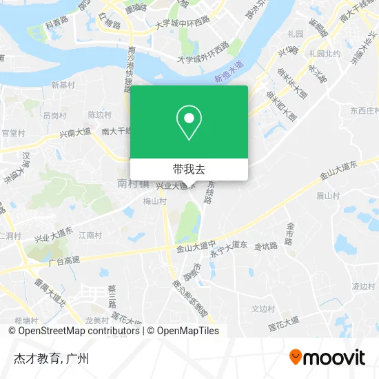 杰才教育地图