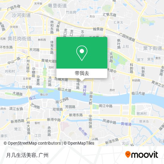 月几生活美容地图