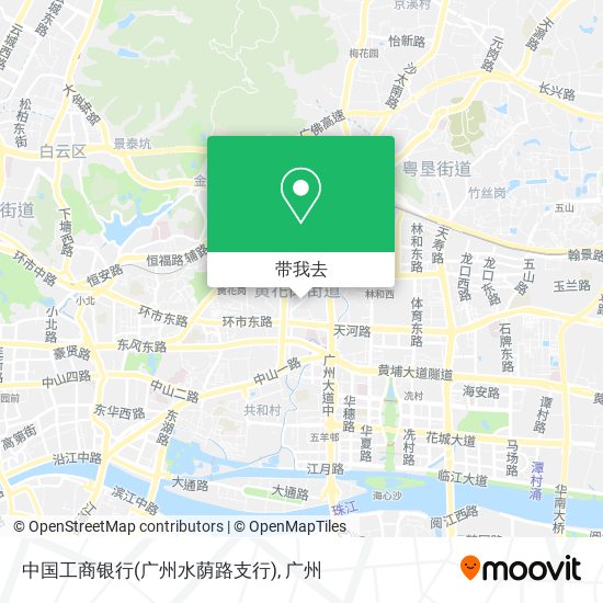 中国工商银行(广州水荫路支行)地图