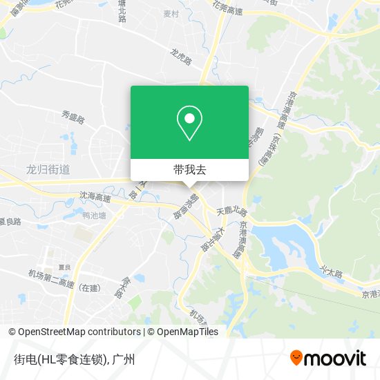 街电(HL零食连锁)地图