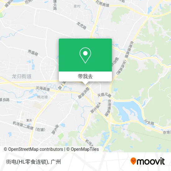 街电(HL零食连锁)地图