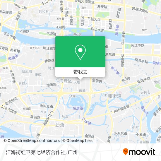 江海街红卫第七经济合作社地图
