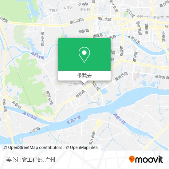 美心门窗工程部地图