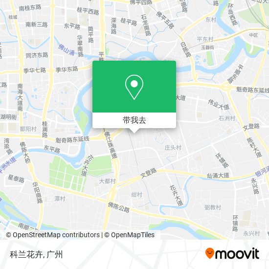 科兰花卉地图