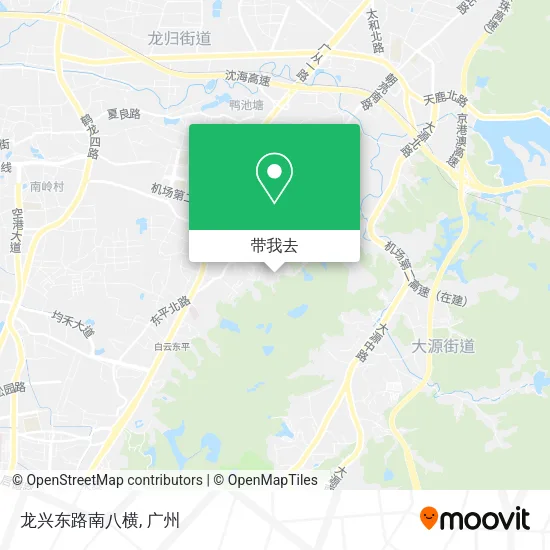 龙兴东路南八横地图