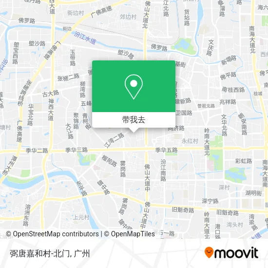 弼唐嘉和村-北门地图