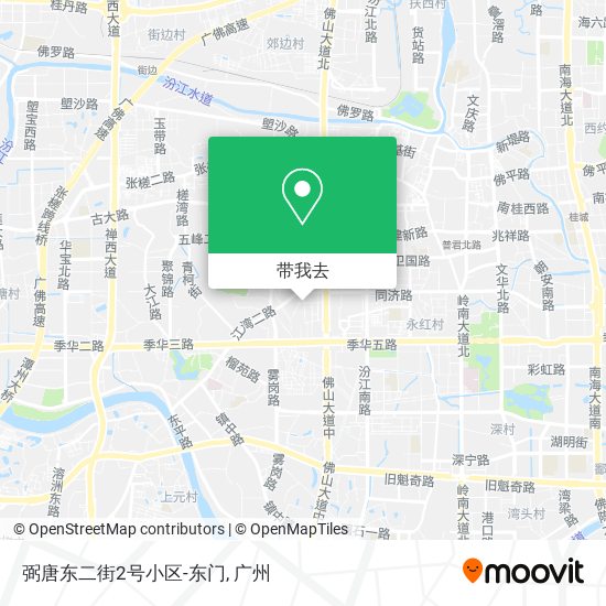 弼唐东二街2号小区-东门地图