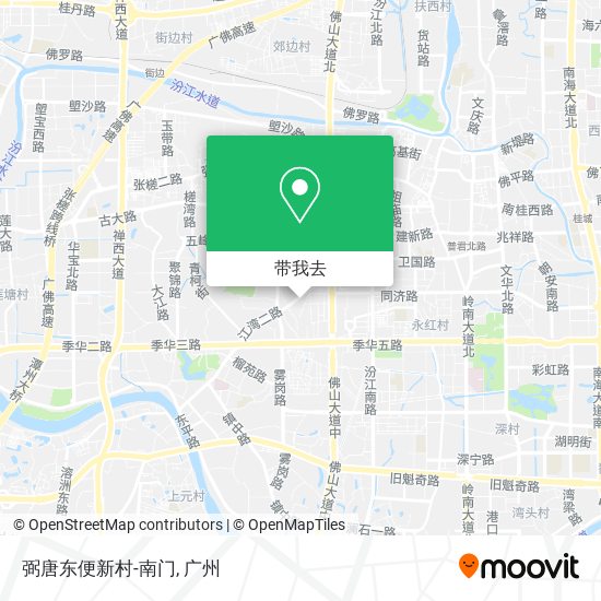 弼唐东便新村-南门地图