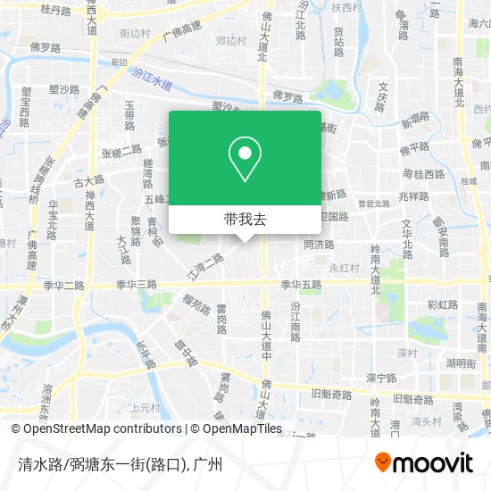清水路/弼塘东一街(路口)地图