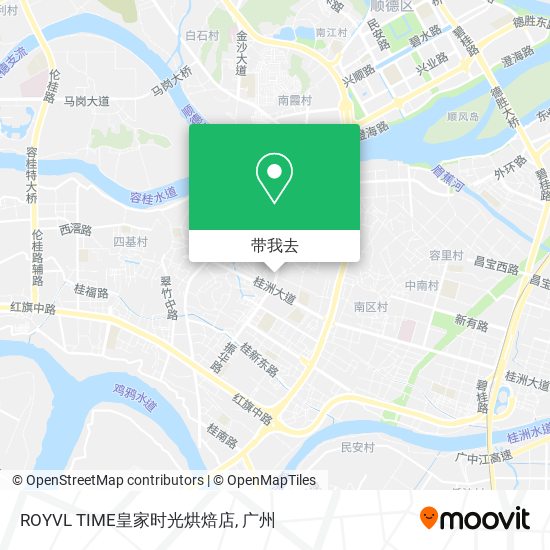 ROYVL TIME皇家时光烘焙店地图