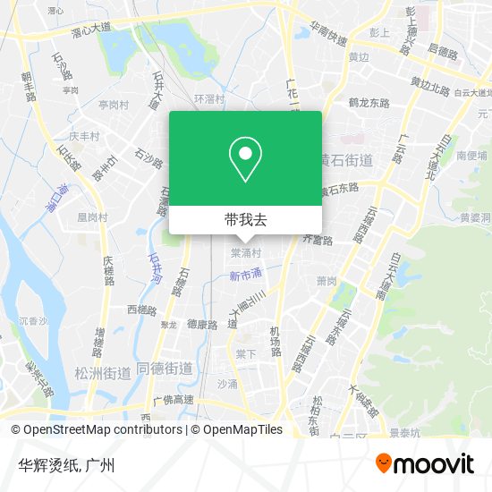华辉烫纸地图