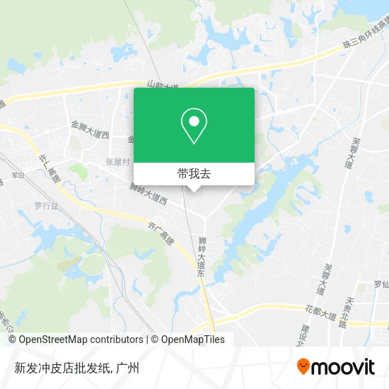 新发冲皮店批发纸地图