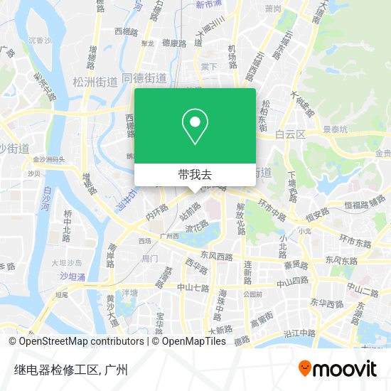 继电器检修工区地图