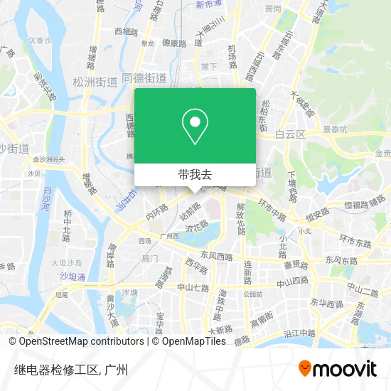 继电器检修工区地图