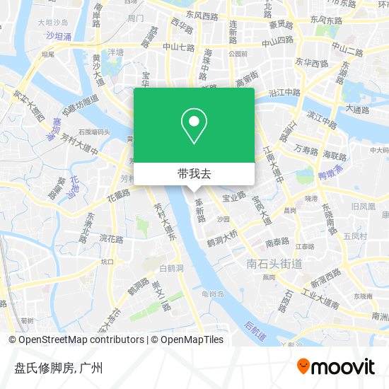 盘氏修脚房地图