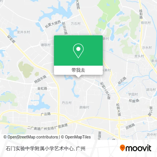 石门实验中学附属小学艺术中心地图