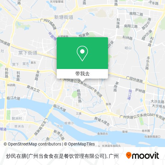 炒民在膳(广州当食食在是餐饮管理有限公司)地图