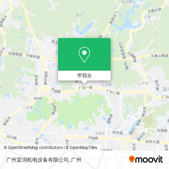 广州棠润机电设备有限公司地图