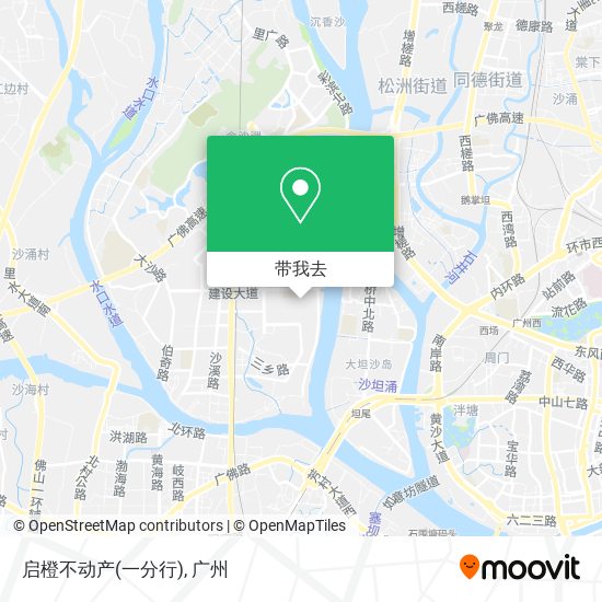 启橙不动产(一分行)地图