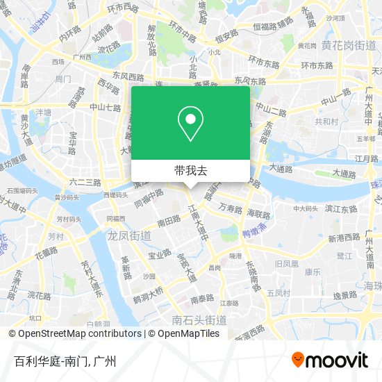 百利华庭-南门地图