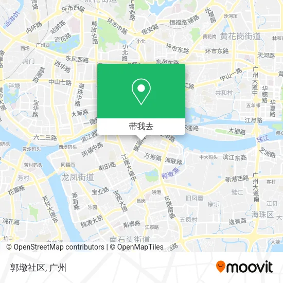 郭墩社区地图