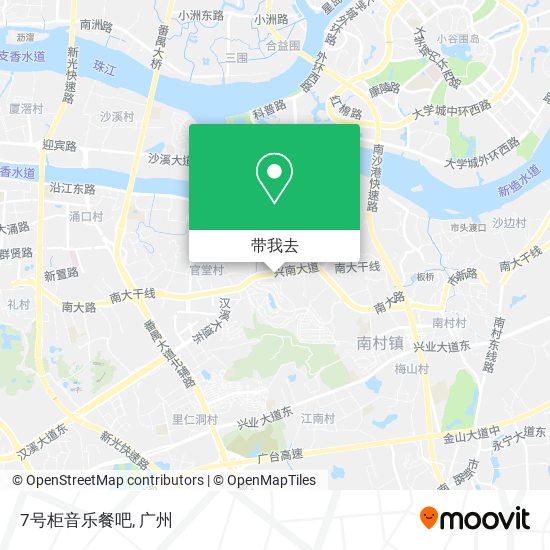 7号柜音乐餐吧地图