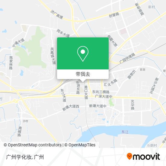 广州学化妆地图